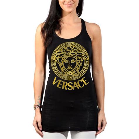 versace tank top sweatshirt|versace tops women on sale.